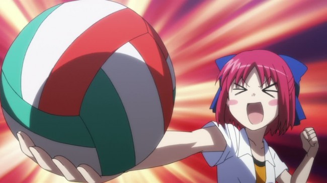 Anime Volleyball Player