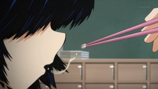 Nazo no Kanojo X 04 Drool from Saliva