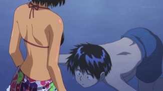 Nazo no Kanojo X 05 Akira Stares