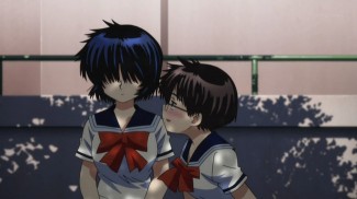 Nazo no Kanojo X 06 Oka eggs on Mikoto