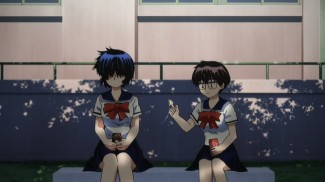Nazo no Kanojo X 06 Oka pulls Mikotos Drool