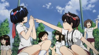 Nazo no Kanojo X 07 Mikoto blocks Oka
