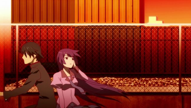 Bakemonogatari 01 Koyomi Cycles with Hitagi