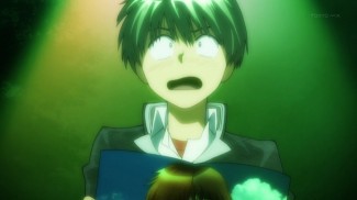 Nazo no Kanojo X 09 Akira surprised