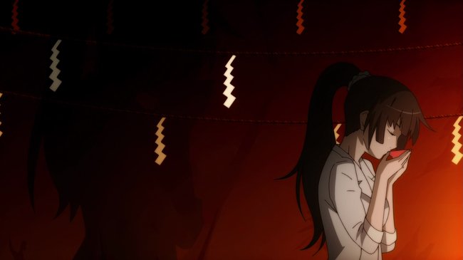 Bakemonogatari 02 Hitagi Drinks