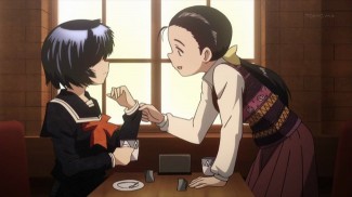 Nazo no Kanojo X 13 Youko Grabs Mikoto