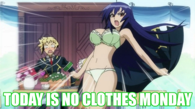 Medaka Box Abnormal 03 No Clothes