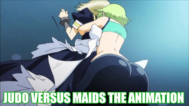 Medaka Box Abnormal 01 Judo vs Maid